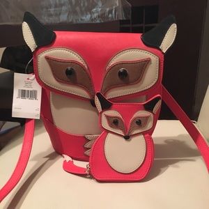 Kate Spade fox crossbody bag